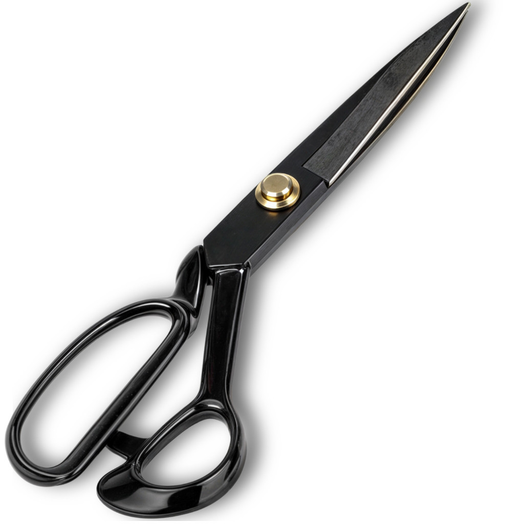 Tesoura de Alfaiate Corte Costura Titanium Profissional Costureira Tapeceiro Crina 8, 9 , 10 , 11 e