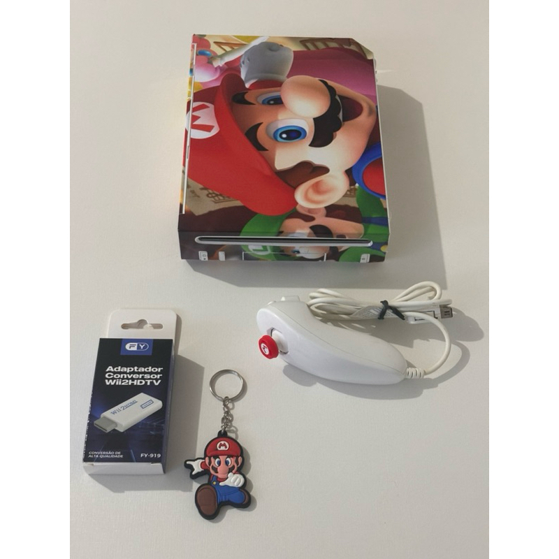 NINTENDO WII COMPLETO 500 GB PRONTO PARA JOGAR ( LOTADO DE JOGOS)