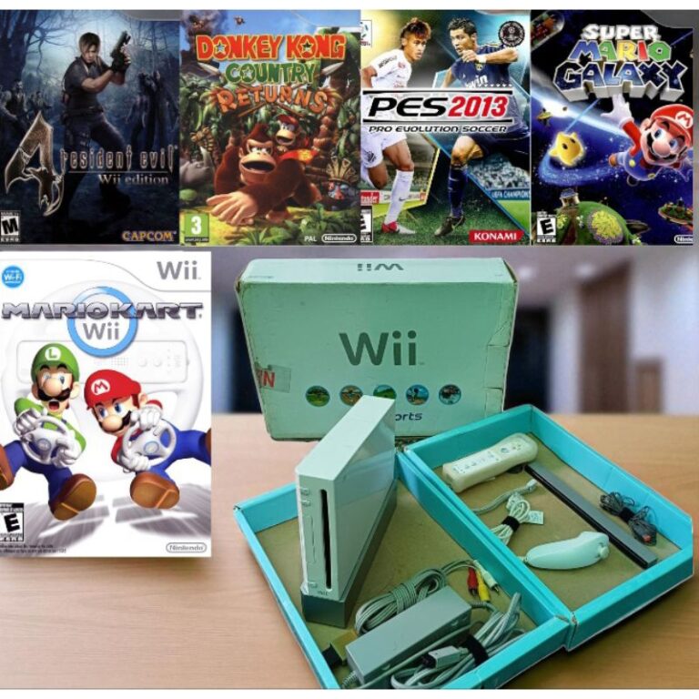 Nintendo Wii Completo  Lotado de jogos – Wii