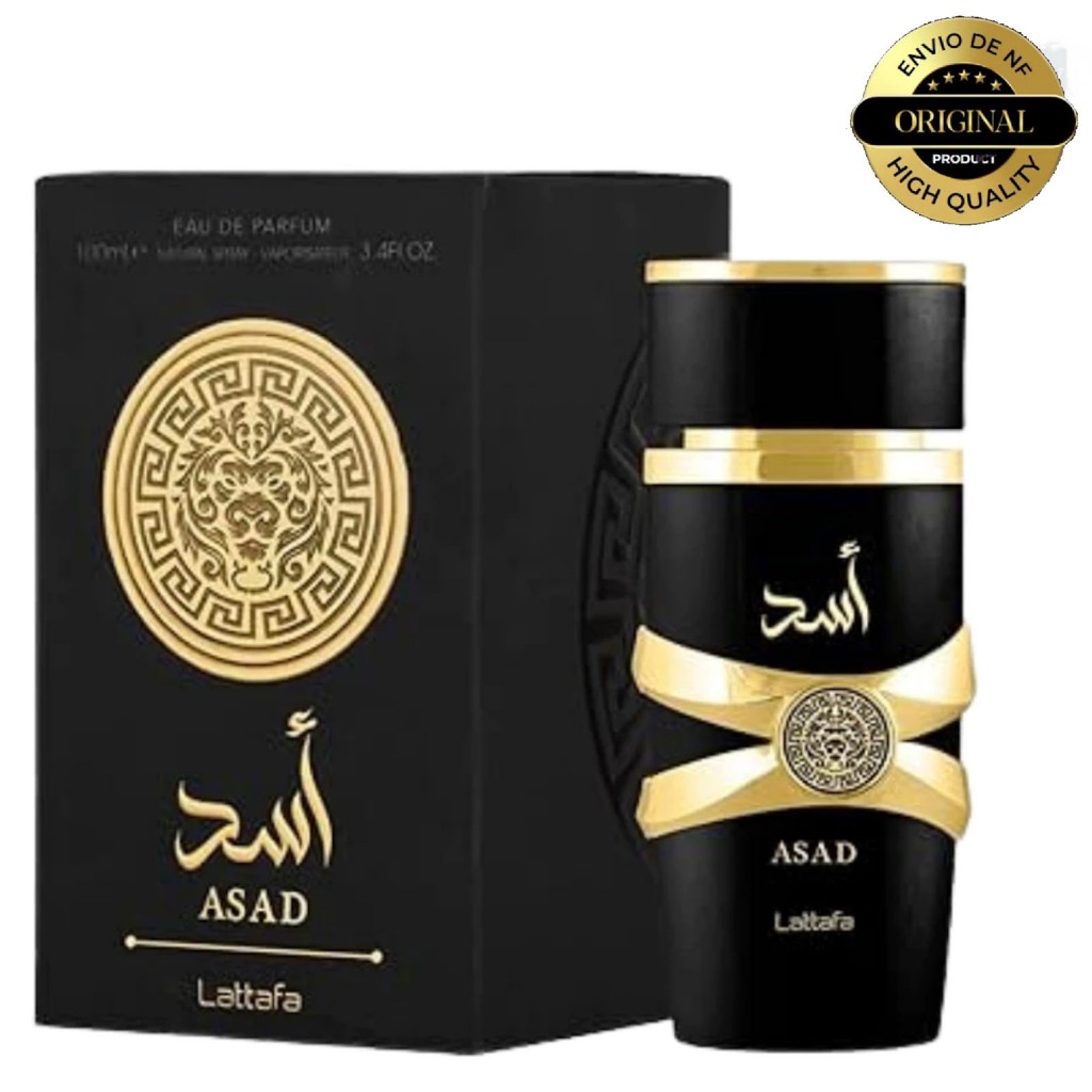 Perfume Árabe Asad Lattafa Masculino 100ml EDP Eau de Parfume 100% Original Promocao Barato
