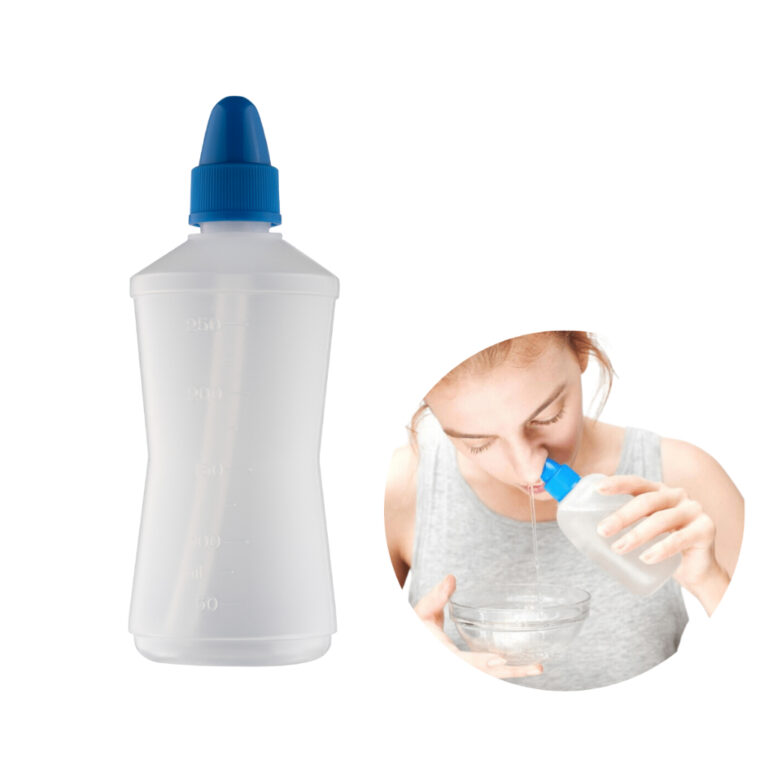 Garrafinha Lavagem Nasal Adulto e Infantil 250ml C