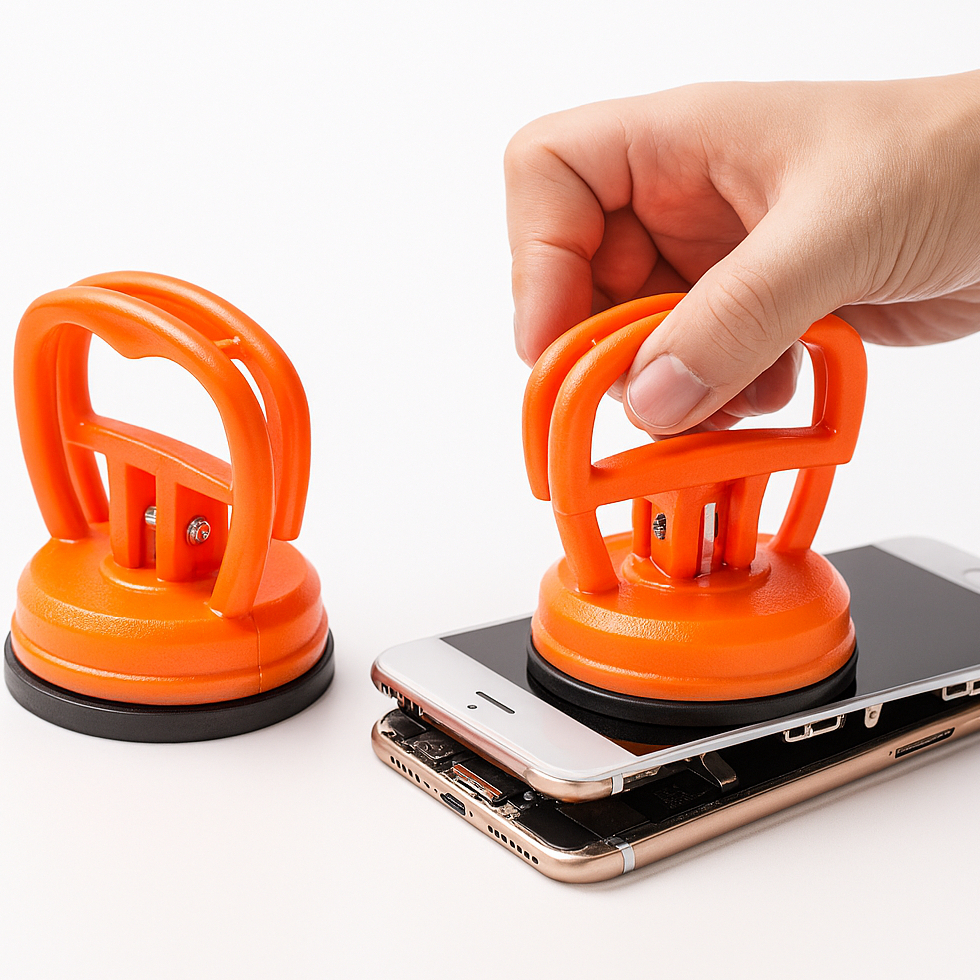 Ventosa de Sucção p/ Celular Tablet Remoção tela Desamassador