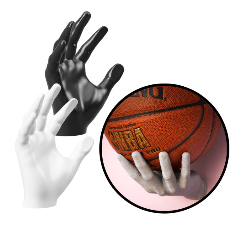Suporte de Parede Bola de Futebol Futsal Basquete 