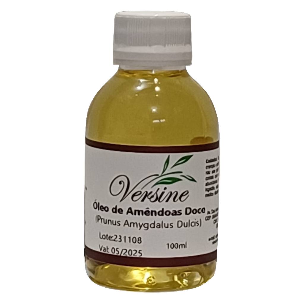 Óleo Vegetal de Amendoa Doce 100 % Puro 100 ml