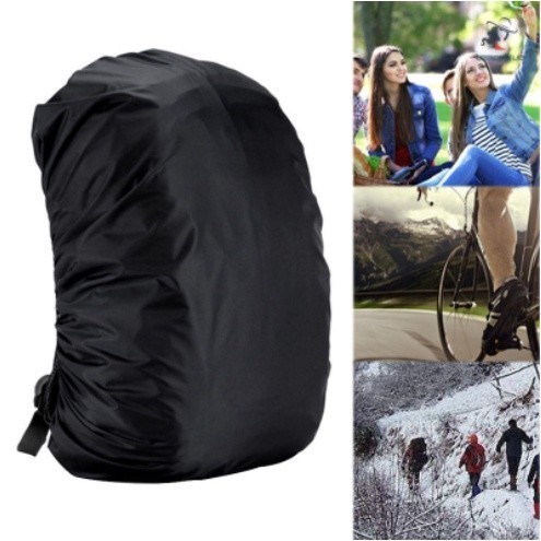 Capa De Chuva Impermeável Elástico Para Mochila 