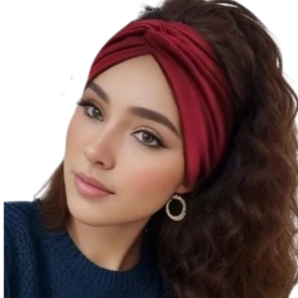 Faixa Para Cabelo Turbante Tiara Headband Skincare