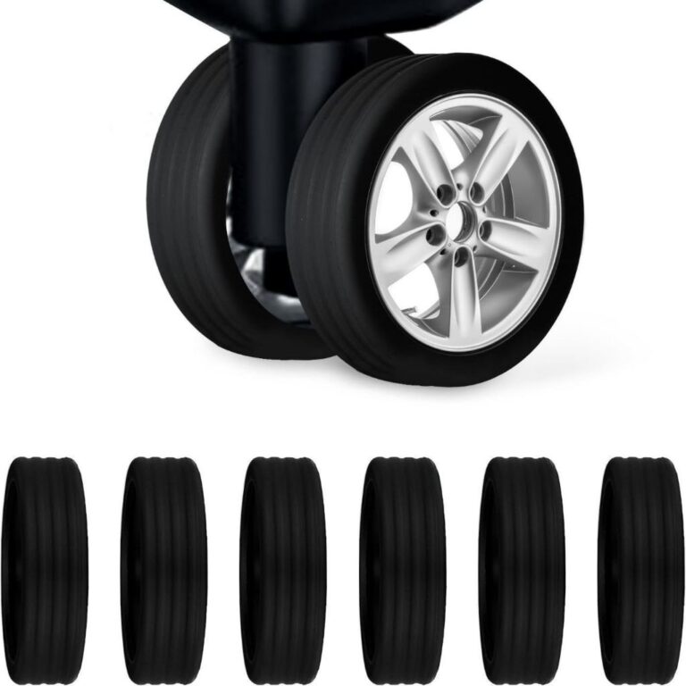 Capas Protetoras de Silicone para Rodas de Mala e 