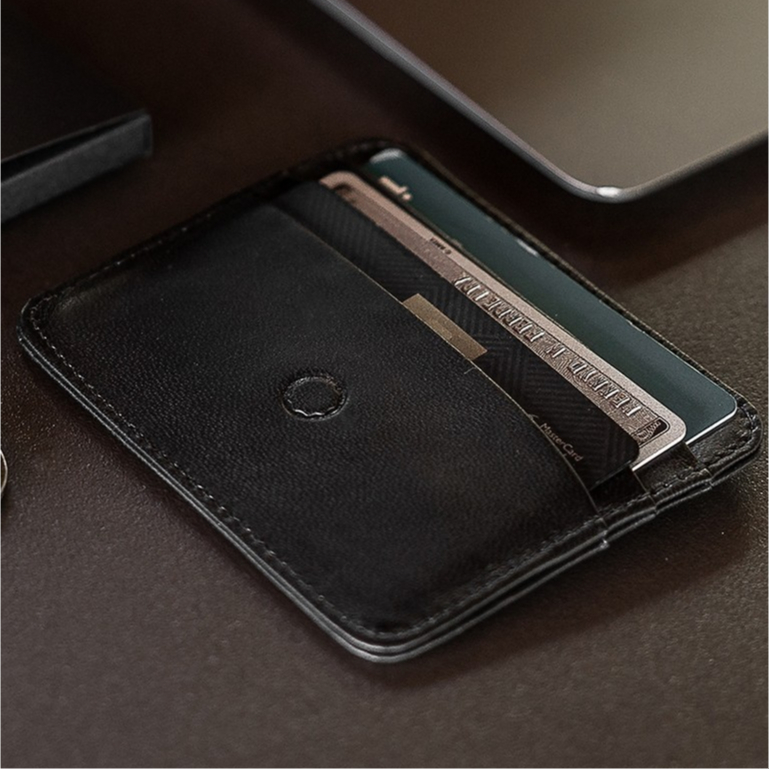 Carteira Moderna de couro Legítimo Premium SLIM P