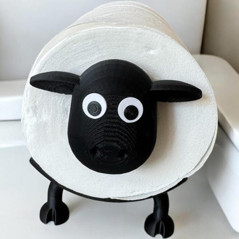 Suporte Papel Higiênico Shaun, The Sheep – 
