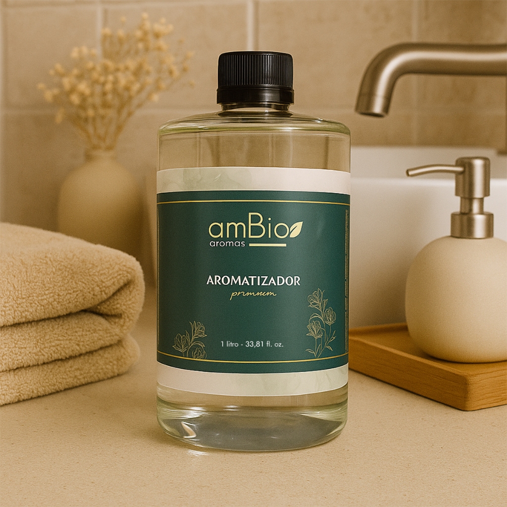 Refil 1 Litro para Difusor de Varetas com Cheirinho de Lojas Famosas – Ambio Aromas