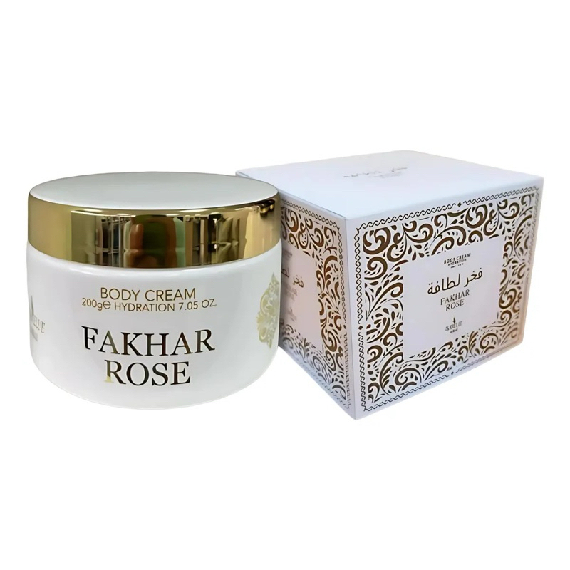Pasta Hidratante Corporal Fakhar Rose Isabelle La Belle 200g.