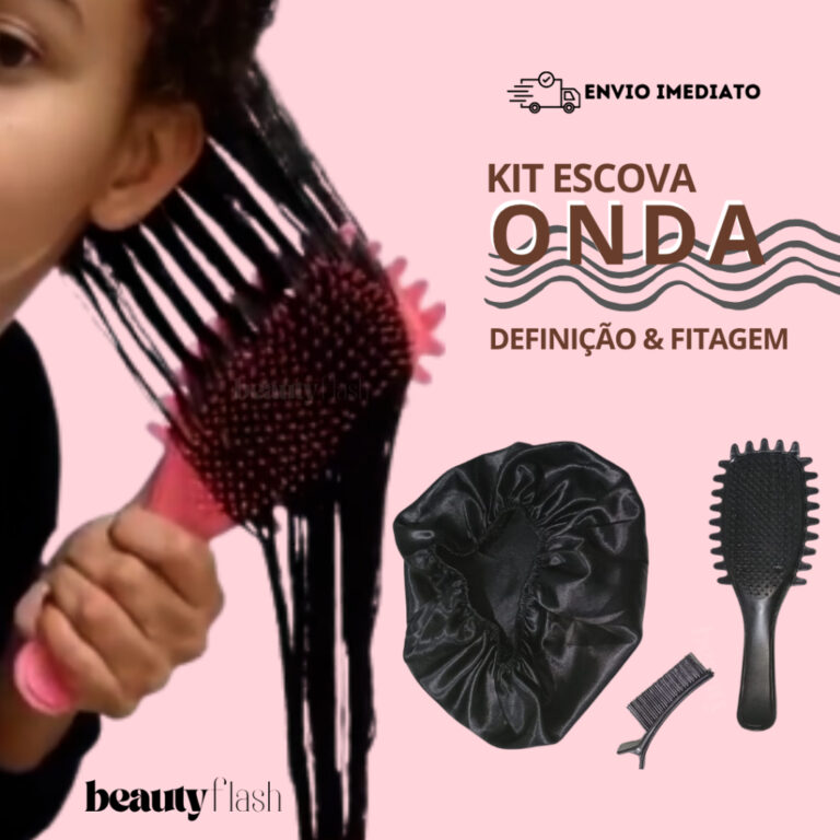 Kit Escova Onda Finalizadora Beauty Flash Definiç