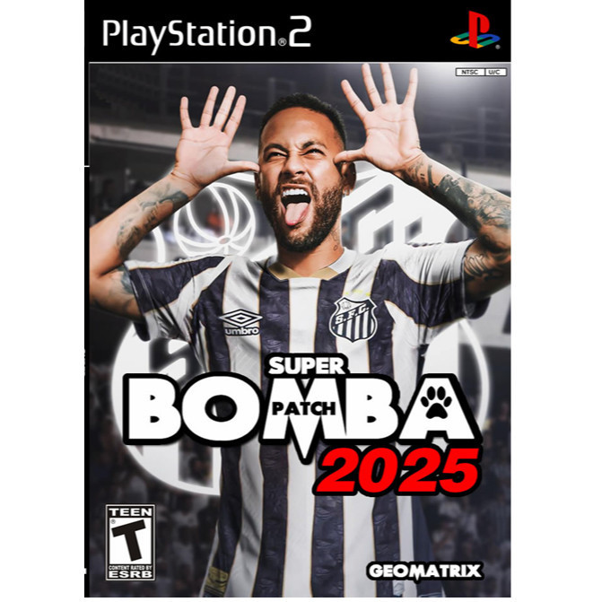 Jogo PS2 Super Bomba Patch 2025 Narração Silvio 