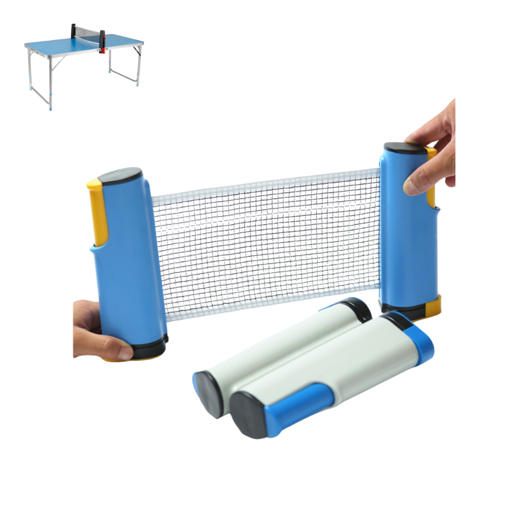 Rede Retrátil Extensível Para Ping Pong Tênis De Mesa Portátil Universal Cor Sortida
