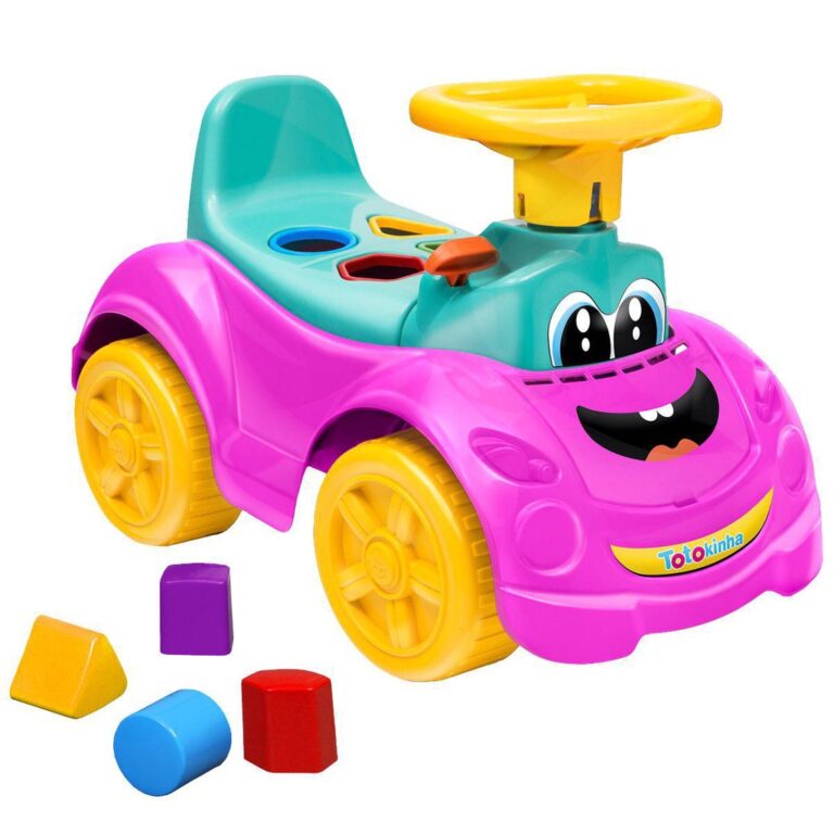 Carrinho de Passeio Infantil Totokinha Sport Rosa 