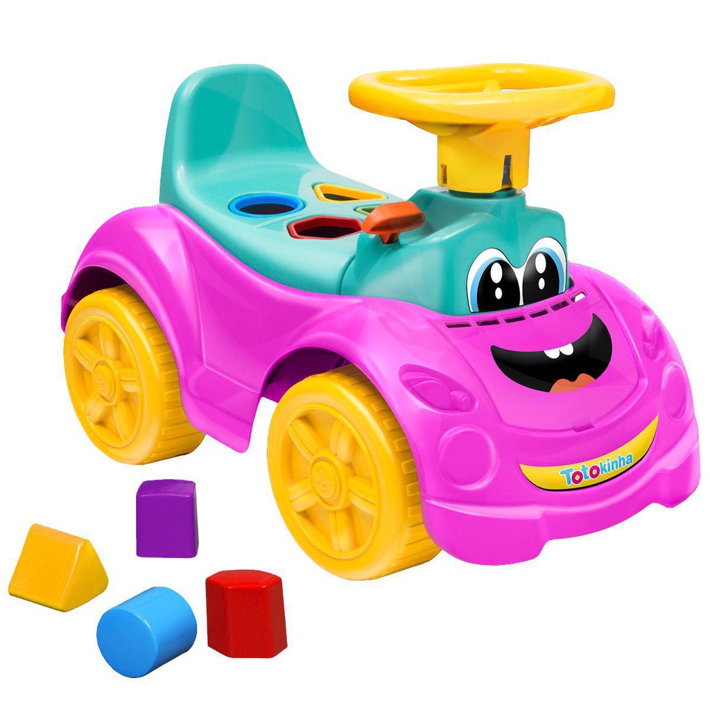 Carrinho de Passeio Infantil Totokinha Sport Rosa – Cardoso Toys