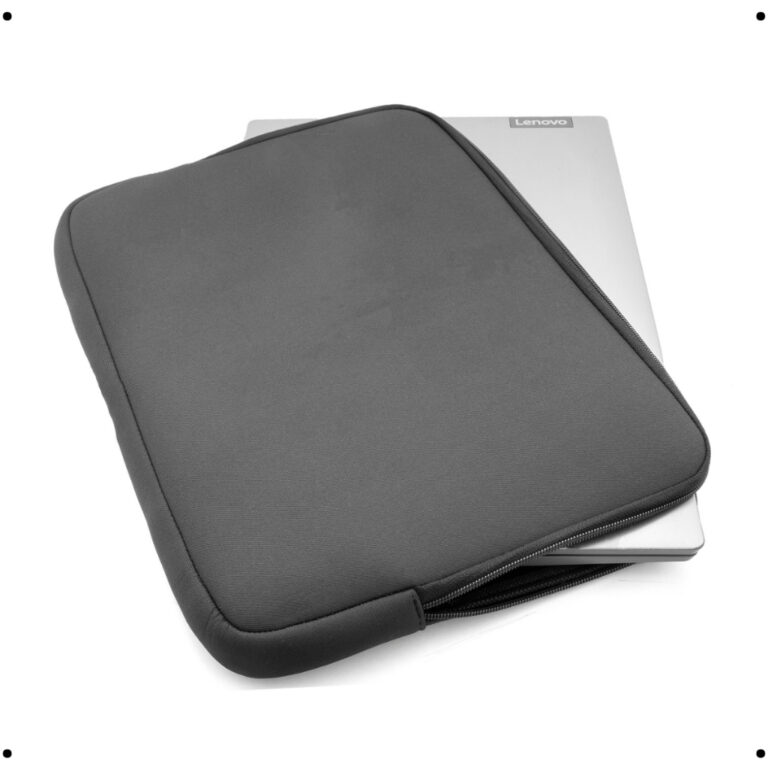 Pasta Case Notebook Preta Capa Sem Bolso Casual 11