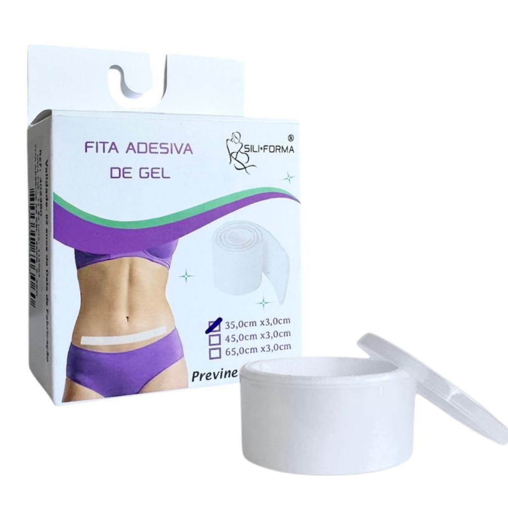 Fita De Silicone Cicatriz Hipertróficas Queloide 35X3 CM Envio 24h