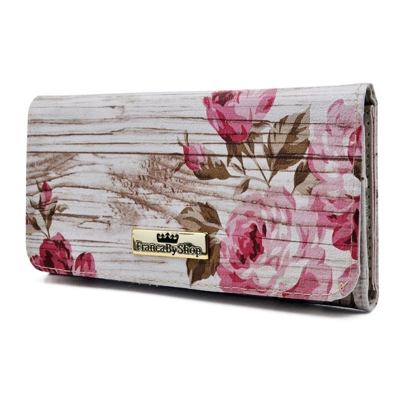 Carteira Feminina Social Porta Cartões Multiuso