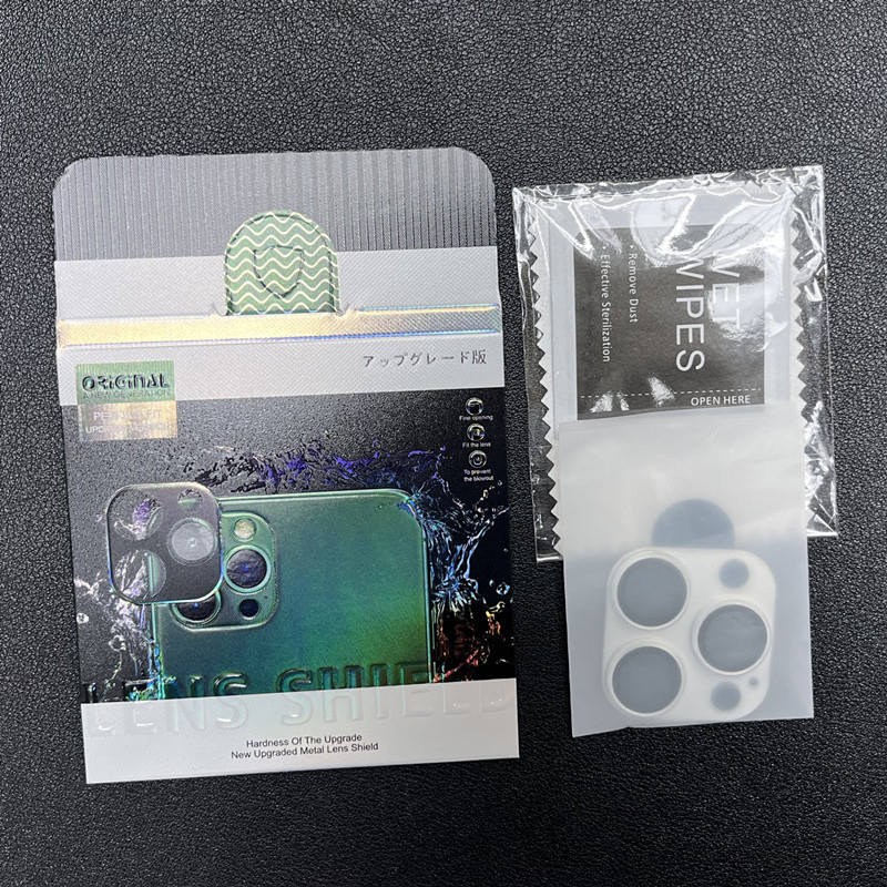 Película Protetora De Lente Jateada Para  iPhone 13 Pro e iPhone 13 Pro Max