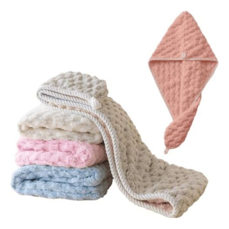 Toalha Para Cabelo Toalha Macia Para Cabelo Touca 