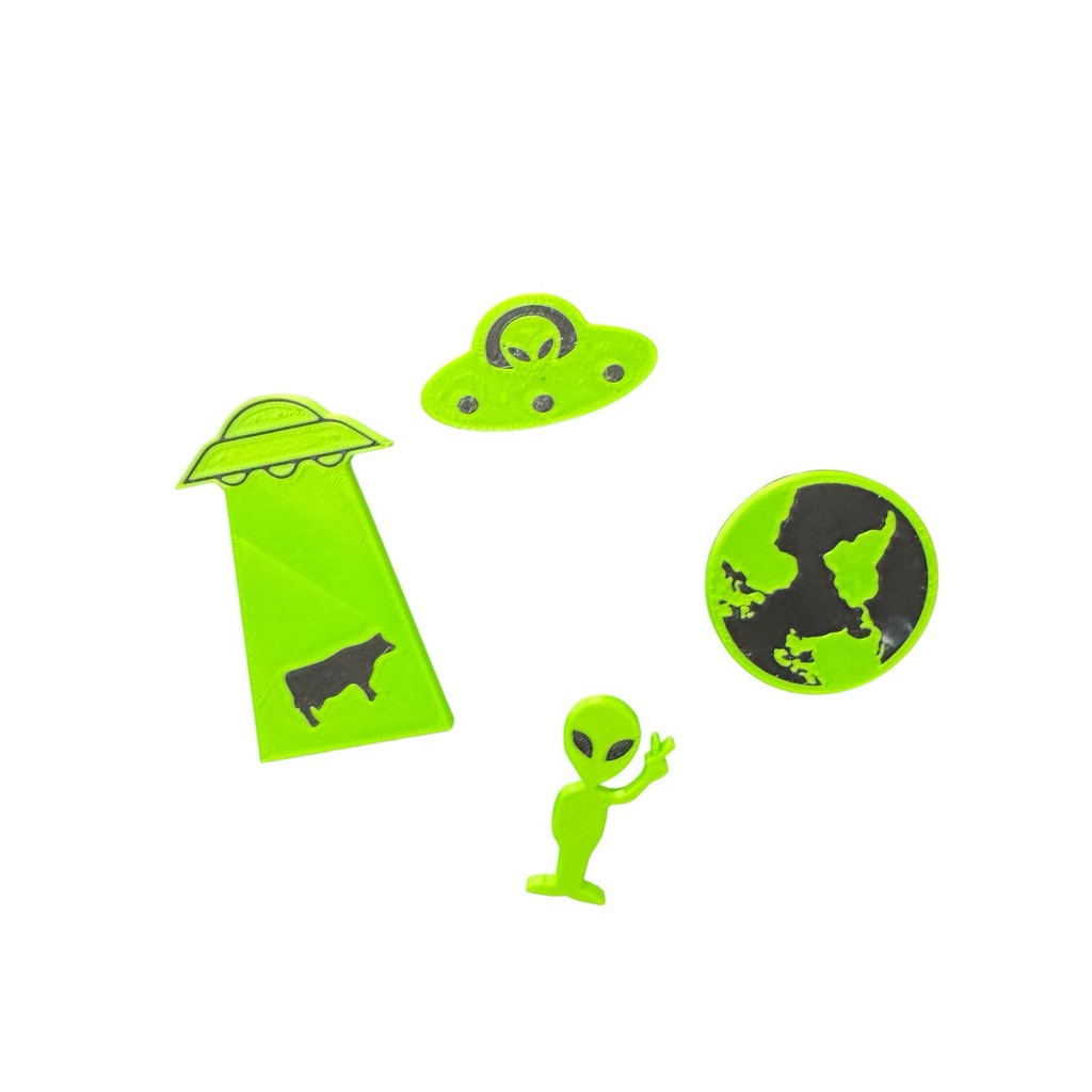 Kit Imã De Geladeira Et Divertido