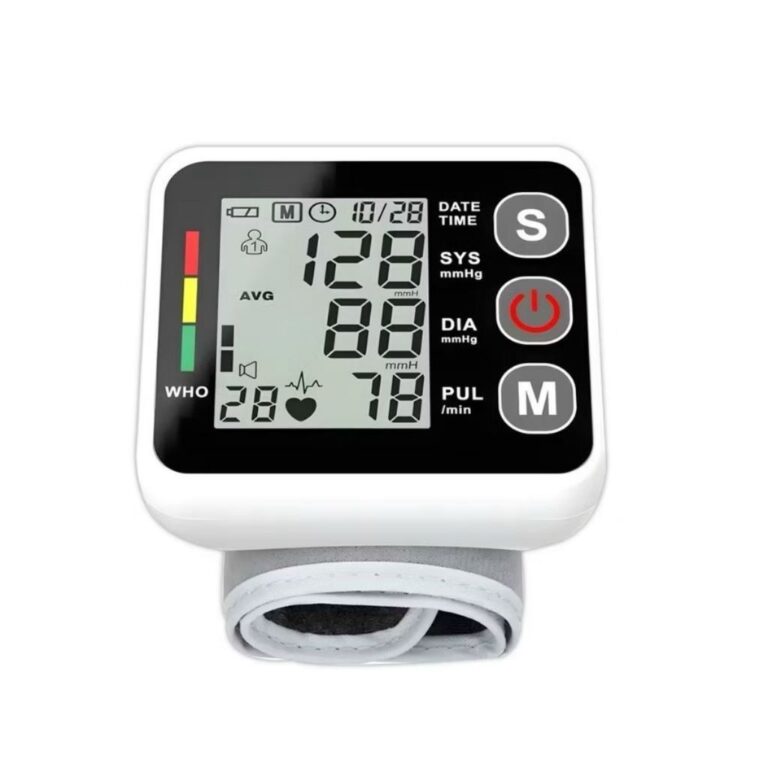 Medidor Pressão Digital De Pulso Com Voz Monitor 