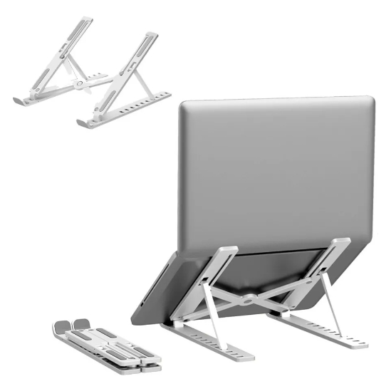 Suporte Base para Notebook/Tablet  Plástico Dobr