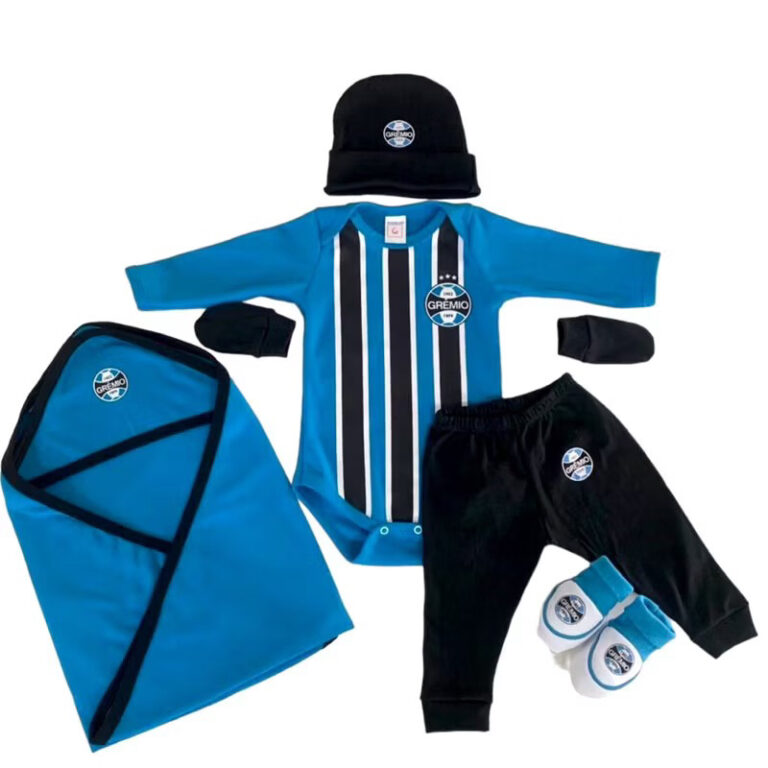 kit maternidade 6 peças bebê temáticos, tema ti