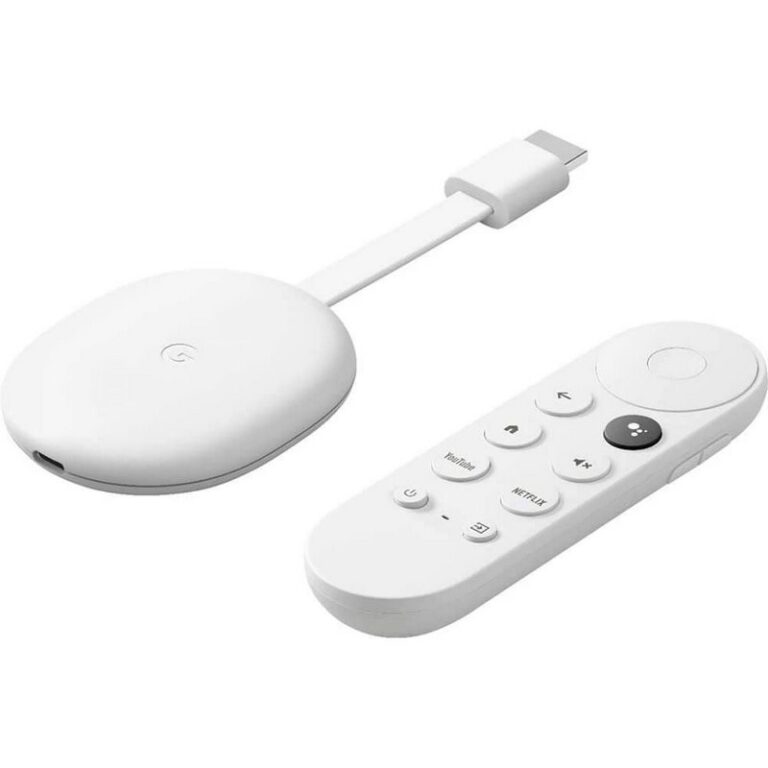 Chromecast TV V11 4K 8GB snow com memória RAM de 