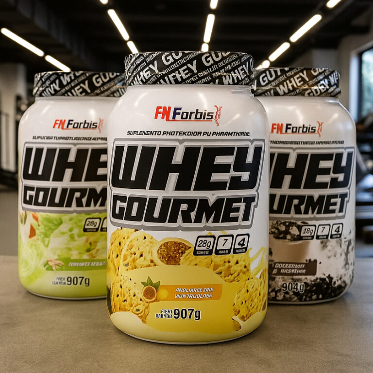 Whey Protein Gourmet Fn Forbis 907g Diversos Sabor