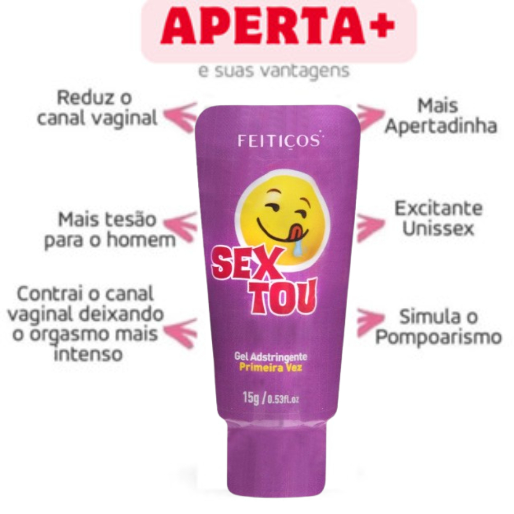 Creme Vaginal Sextou 15g Gel Feminino Adstringente Sensação de Virgem Novamente Feitiços