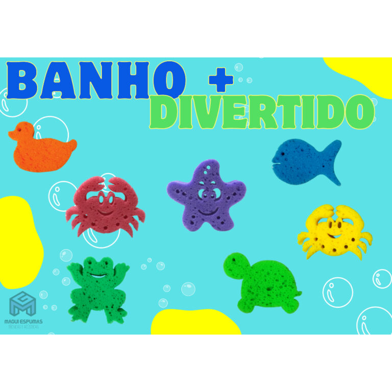 Bucha especial para banho infantil – Aleató