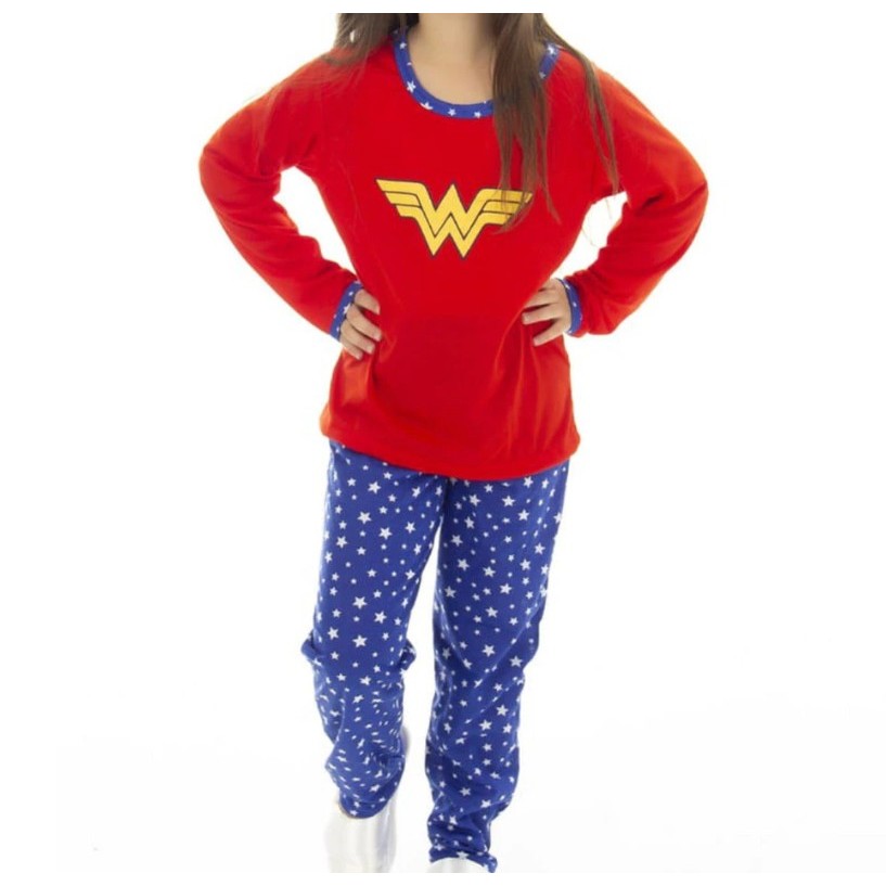 Pijama Baby Doll Personagens Infantil Longo Inverno de Malha Premium Meninas