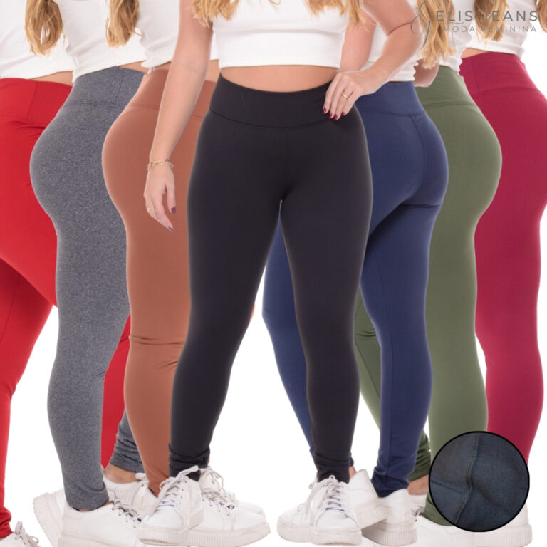 Legging Flanelada Grossa Calça Leg Peluciada Forr