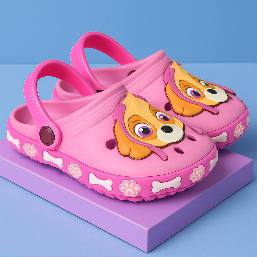 Babuche Feminina Papete Infantil Menina Confortável Respiravel Antiderrapante Promoção