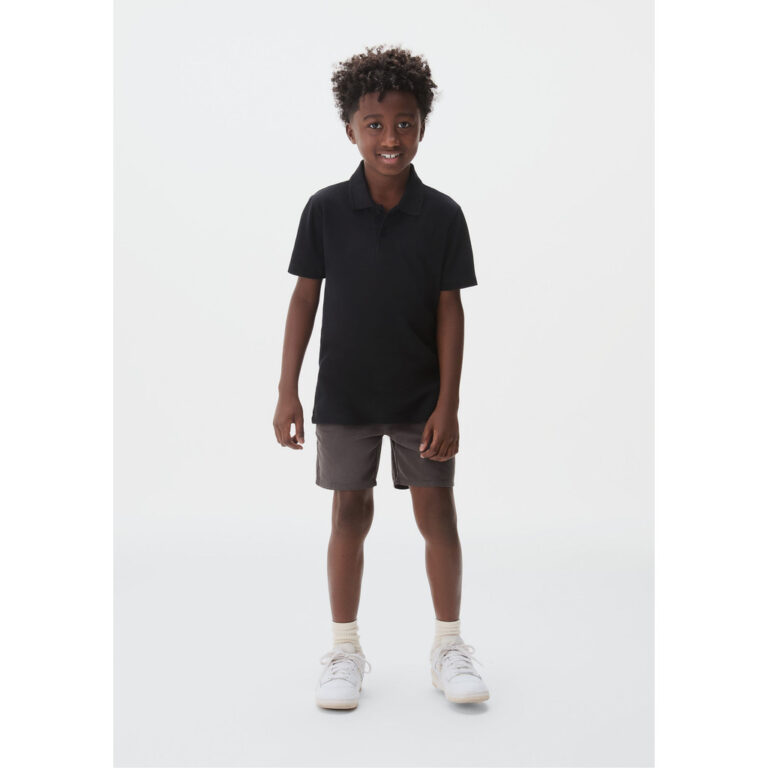 Camisa Polo Infantil Menino Manga Curta Em Piquet 