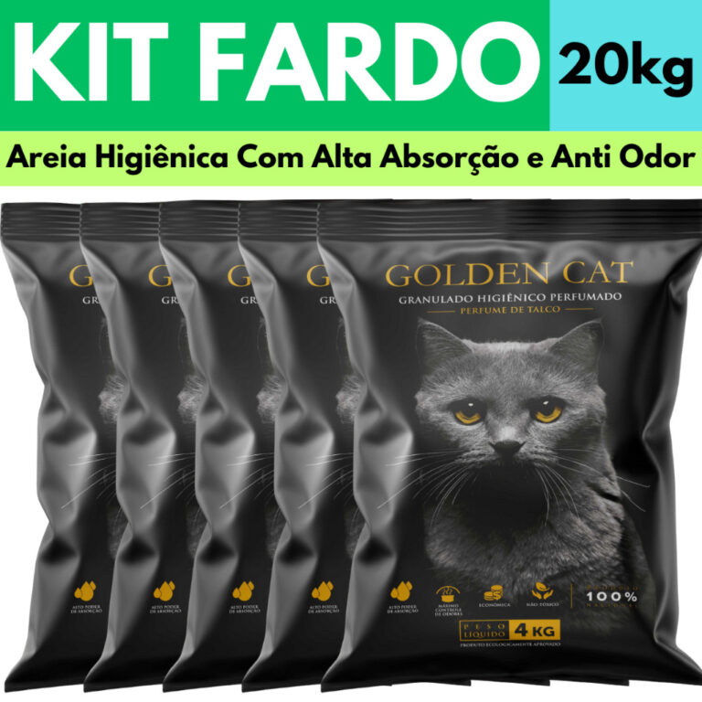 Areia Para Gato Sanitária Premium Forma Torrões 