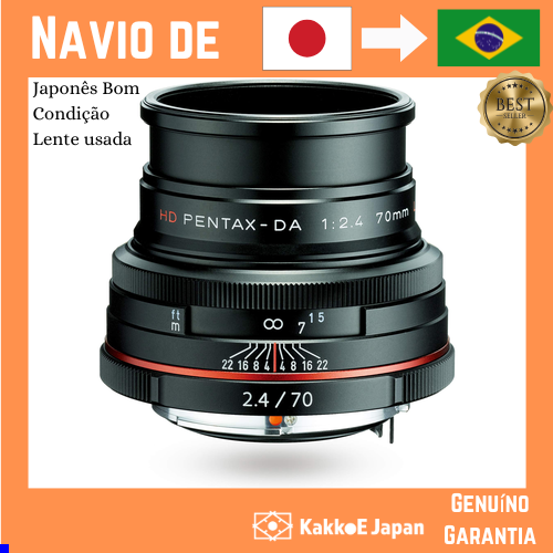 PENTAX HD PENTAX-DA 70mmF2.4 Limited Preto Médio 