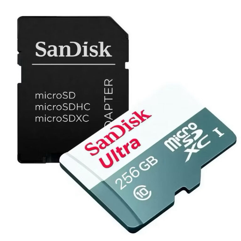Cartão De Memória Micro Sd Sandisk 128/256gb/512