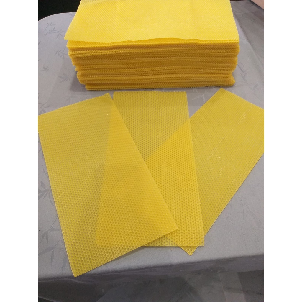 Cera Alveolada Pura de Abelhas 1kg