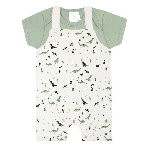 Conjunto Jardineira Menino E Menina Roupas de Beb