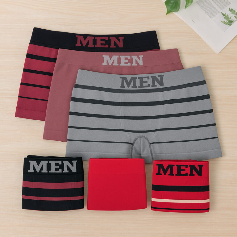 Kit 6 Cueca Masculina Boxer Microfibra Premium Sem