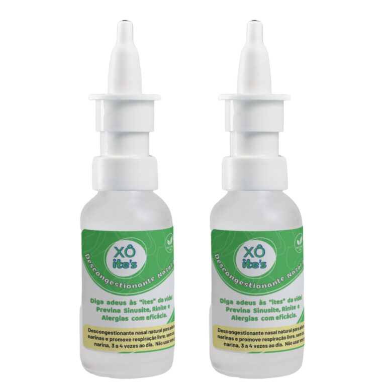 2 Descongestionante Nasal Alívio Rinite Sinusite 