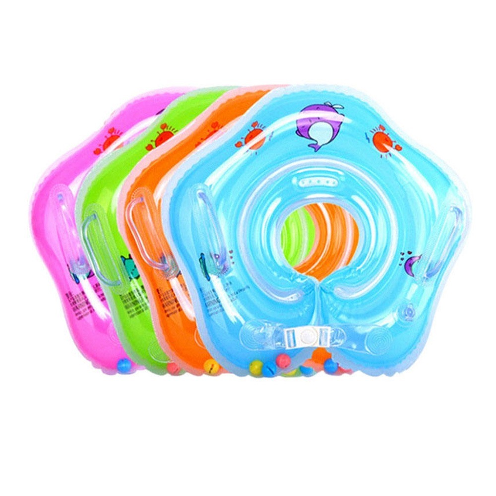 Anel / Boia De Pescoço Para Bebê / Criança Pneu De Pescoço Para Natação Bebês