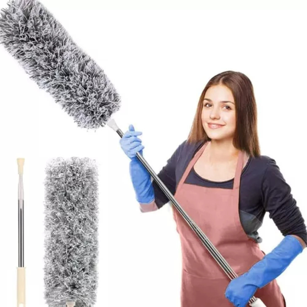 Espanador 280  Centímetros Ajustável Telescópica Dobra Duster Escova De Limpeza De Poeira