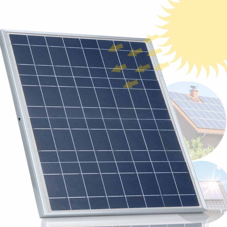Placa Solar Célula Painel Fotovoltaico Rígido Al