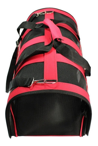 Bolsa Mala Transporte Pet Cães Gatos 7kg PRETO