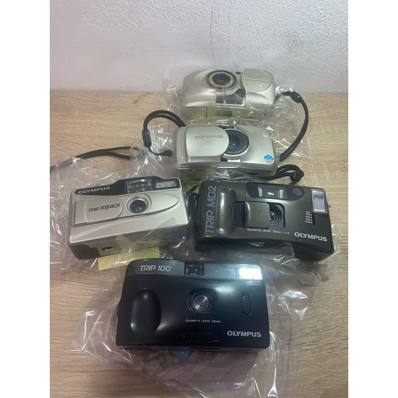 câmera fotográfica analógica Olympus – venda avulsa, não funcionam