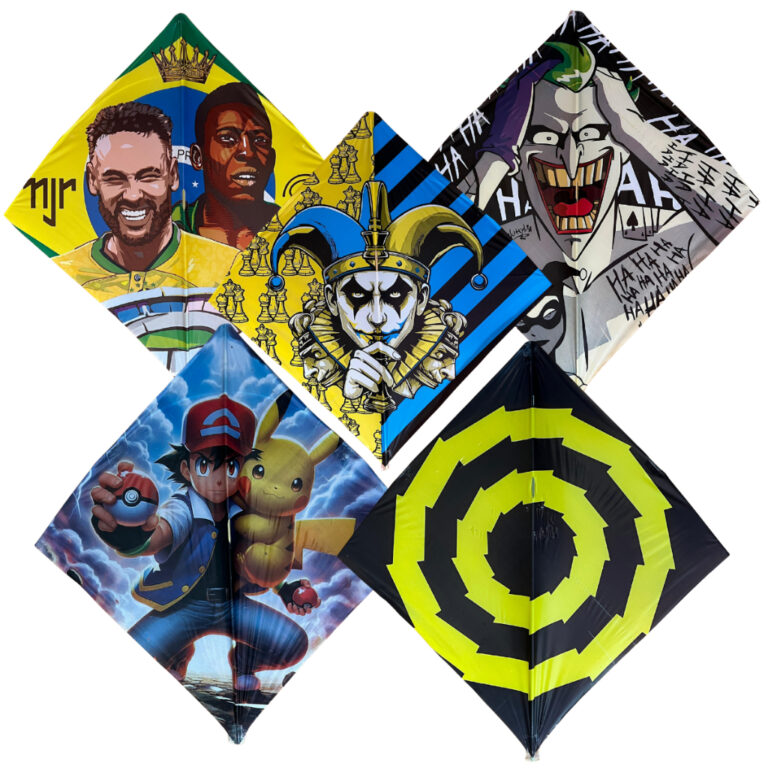 Raia Peixinho Pipa Papagaio Flechinha 35×35 P